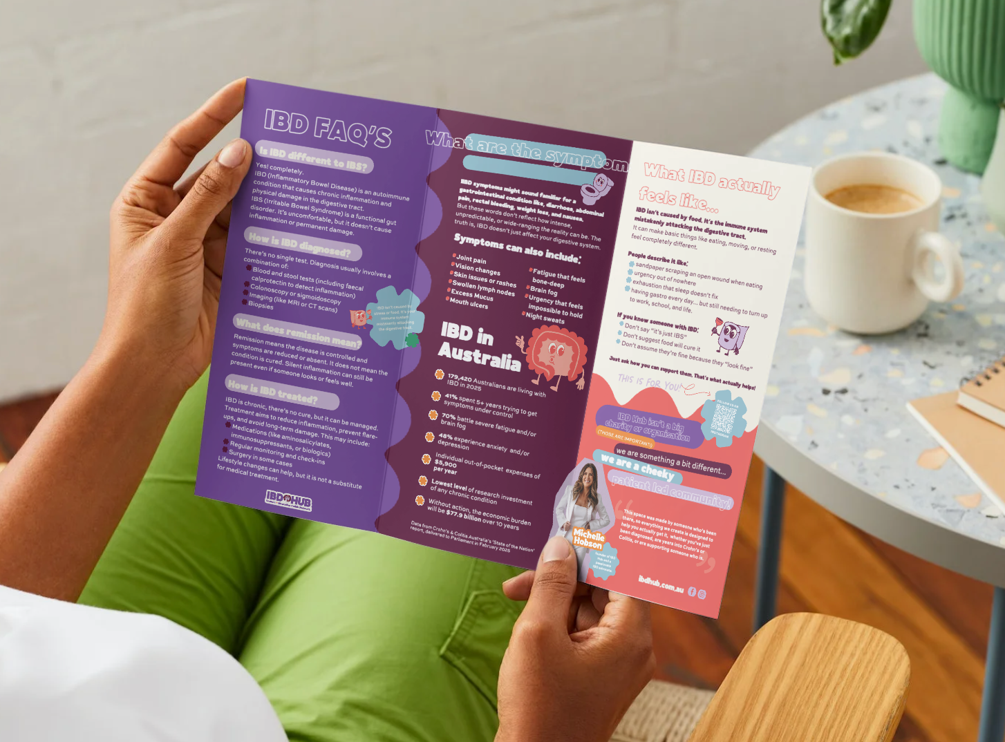 Let's Digest It! IBD Awareness Brochure