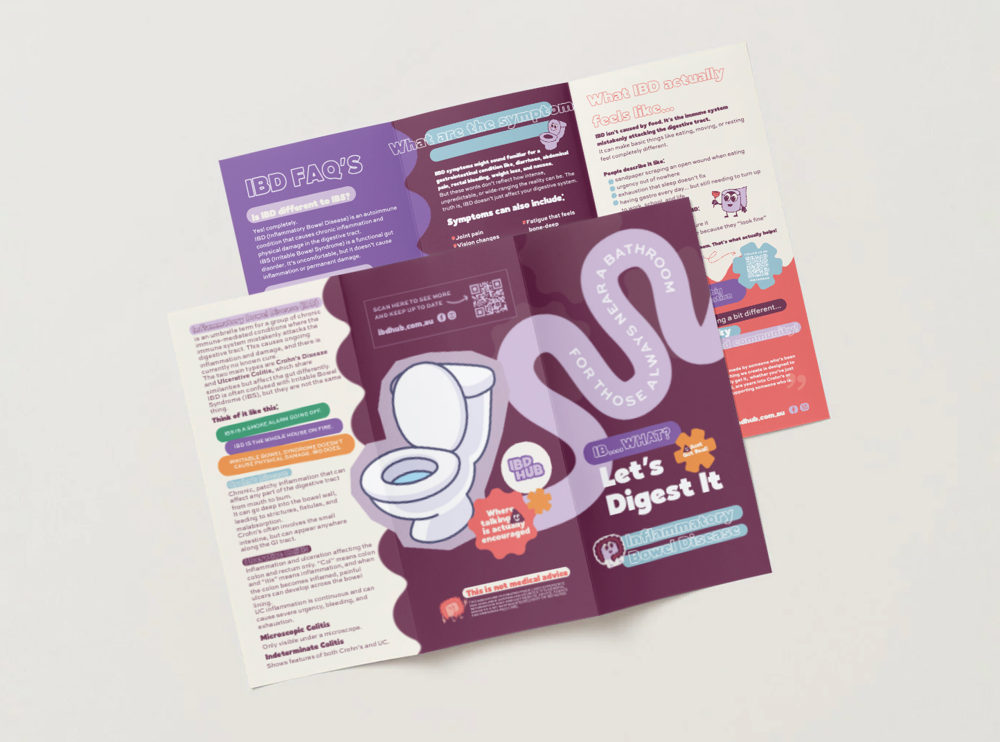 Let's Digest It! IBD Awareness Brochure