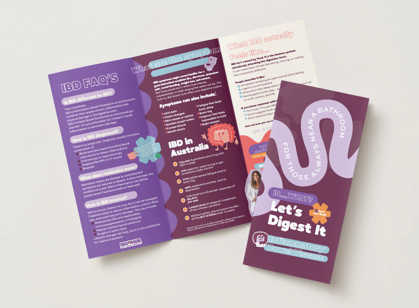 Let's Digest It! IBD Awareness Brochure