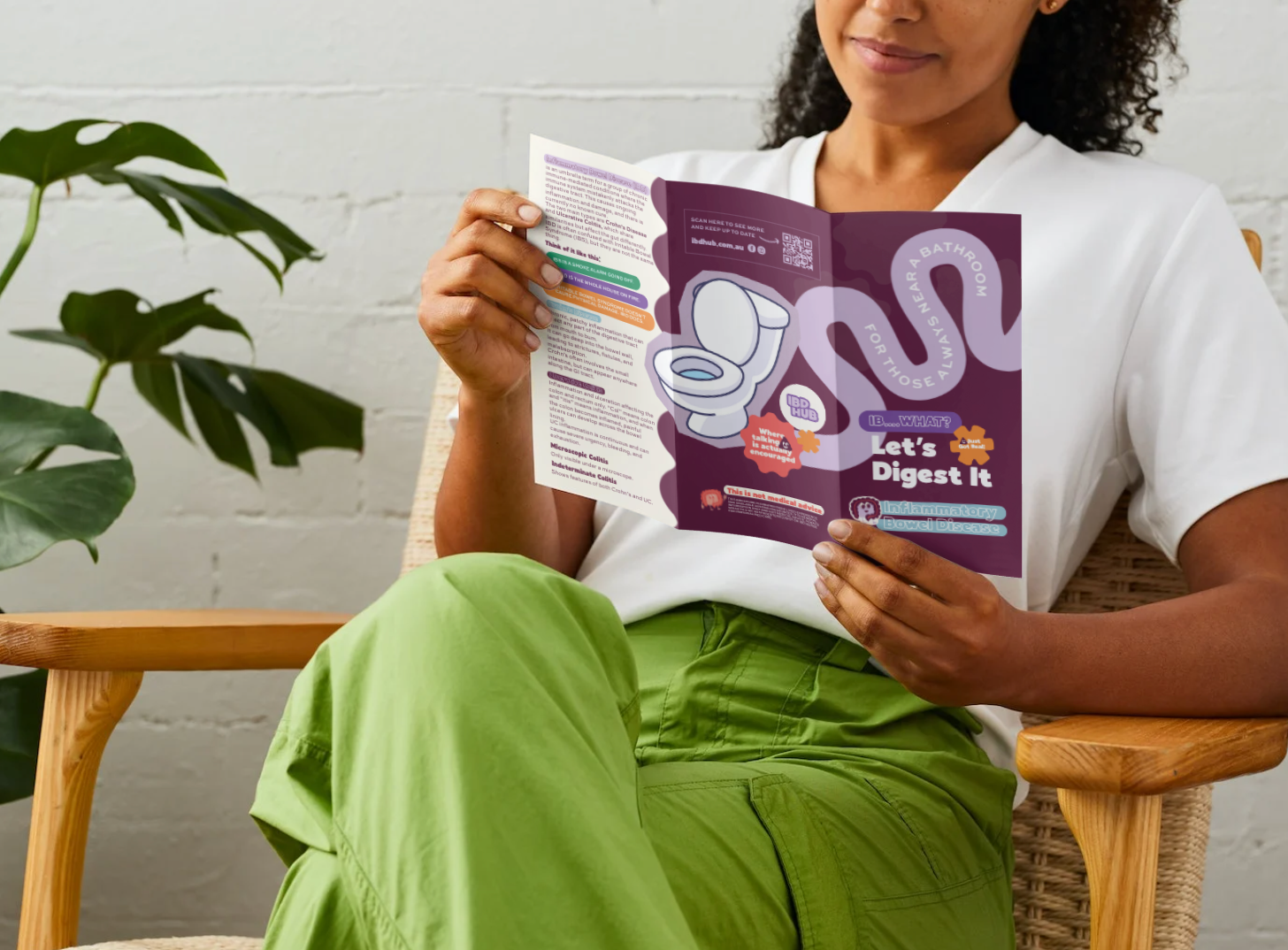 Let's Digest It! IBD Awareness Brochure